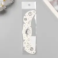 Переводная тату на тело чёрная «Веснушки. Космос», 16×5 см Переводная тату на тело чёрная «Веснушки. Космос», 16×5 см