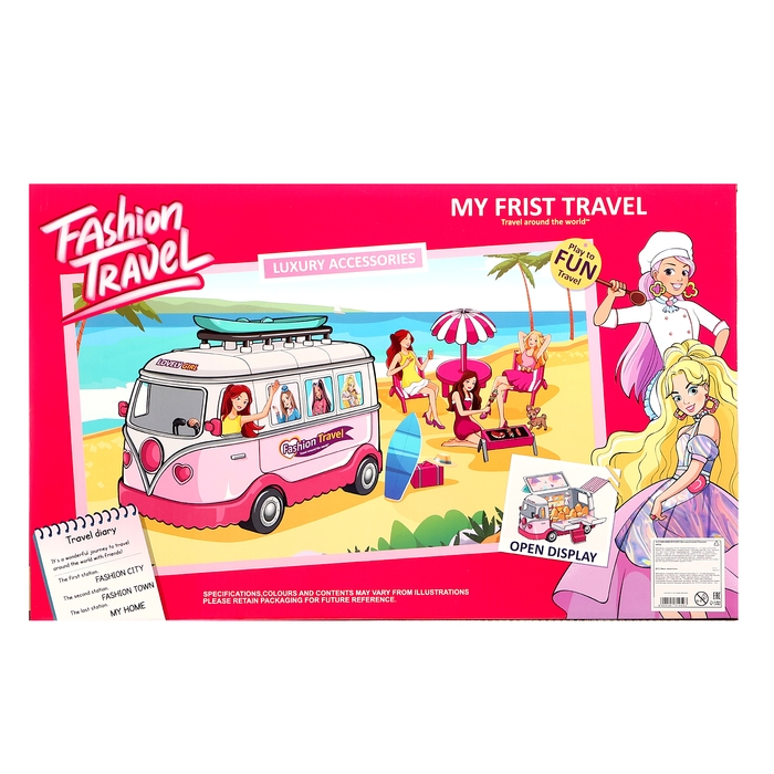 Игровой набор «Лови волну!»: трейлер, куклы, аксессуары Игровой набор «Лови волну!»: трейлер, куклы, аксессуары