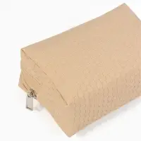 Косметичка дор Плетенка, 16*5*10, отдел на молнии, св. бежевый