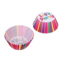 Набор формочек для кап-кейков тм VETTA, 5,5х3х7см, пергамент, 2 дизайна, 48шт