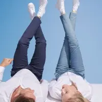 Брюки Jared Women темно-синие, размер 38
