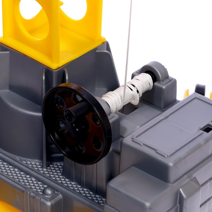 Башенный кран «Агат», на колёсиках, большой Башенный кран «Агат», на колёсиках, большой