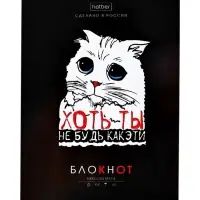 Блокнот Hatber &laquo;Проект Капланопись.Выпуск №1&raquo;, А6, 32 листа, на скобе, МИКС