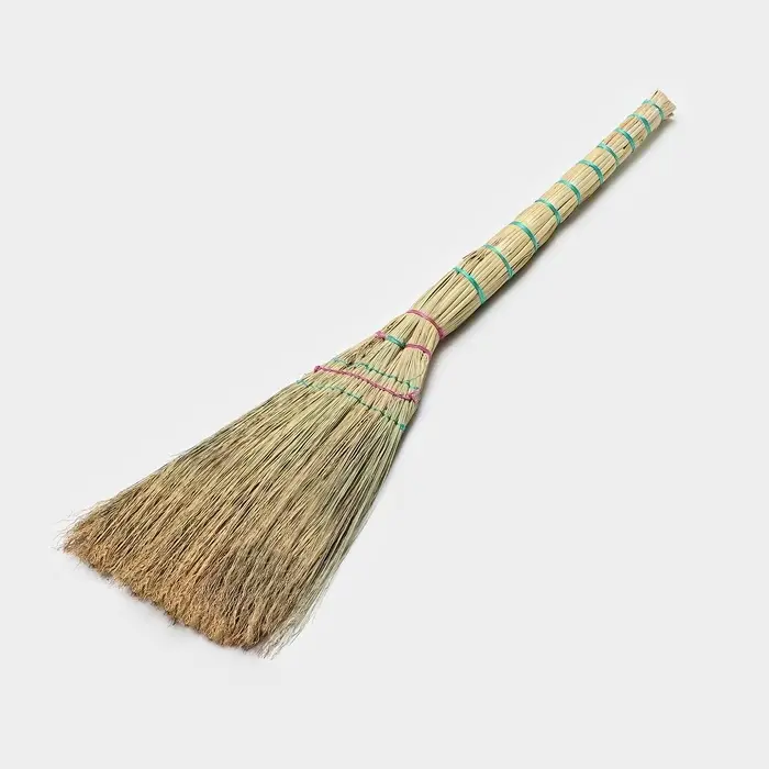 Веник 3-х лучевой 3-х прошивной «Сорго», 380 гр, 85 см