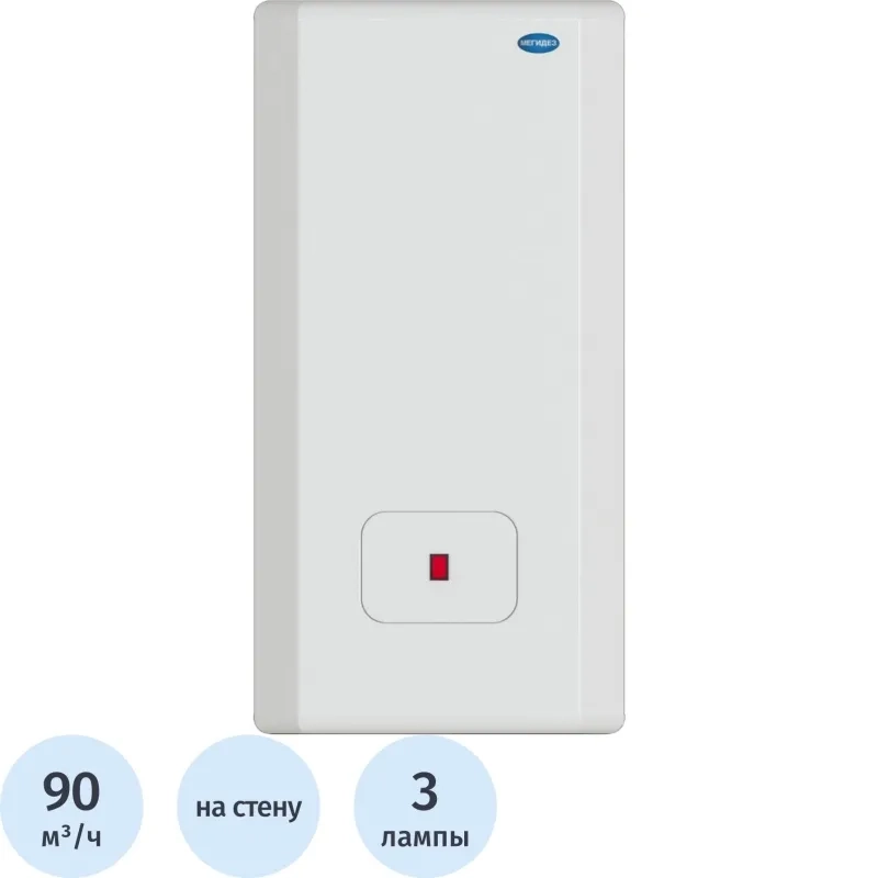 Облучатель-рециркулятор МЕГИДЕЗ с лампами 3х15Вт, МСК-913