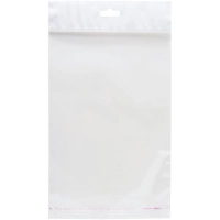 Пакет БОПП 150х200мм +30мм клапан со скотчем, европодвес 25 мкм 100 шт/уп