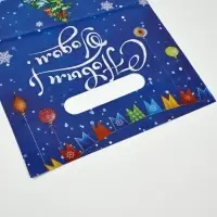 Подарочные пакеты, полиэтилен, набор 20 шт &laquo;Новый год&raquo;