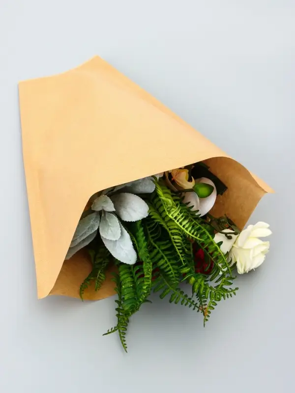 Пакет - конус крафт, 12+35×40 см Пакет - конус крафт, 12+35×40 см