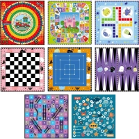 Настольная игра набор 50 игр для всей семьи,  04921