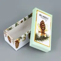 Набор подарочных новогодних коробок 10 в 1 «Новогодние мечты», 30×19×11.5 - 12×6.5×4 см Набор подарочных новогодних коробок 10 в 1 «Новогодние мечты», 30×19×11.5 - 12×6.5×4 см