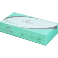 Салфетки косметические Luscan 3сл 80шт/уп белые