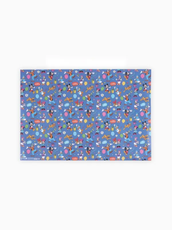 Бумага упаковочная крафтовая &laquo;Друзья&raquo;, 70&times;100 см