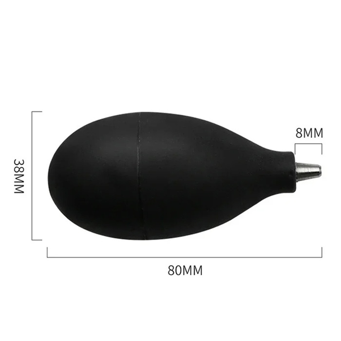 Воздуходувка для ремонта автомобиля, ручная, металлический носик, черный Воздуходувка для ремонта автомобиля, ручная, металлический носик, черный