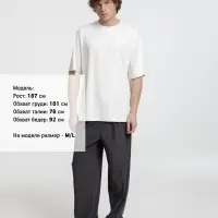 Футболка оверсайз унисекс Lavinia, белая, размер XL/XXL