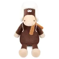 Мягкая игрушка &laquo;Конь Василий в ушанке и шарфе&raquo;, 27 см