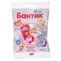 Соска - пустышка латексная классическая «Бантик», от 0 мес., цвет МИКС