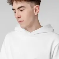 Худи Barta, белое, размер M