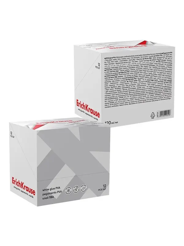 Клей ПВА ErichKrause Standard, 120 мл