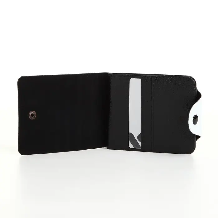 Кошелёк маленький Sleep time, детский, на кнопке, бежевый