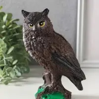 Копилка для денег &laquo;Сова натуральная&raquo;, гипс, 16.5&times;9&times;12 см