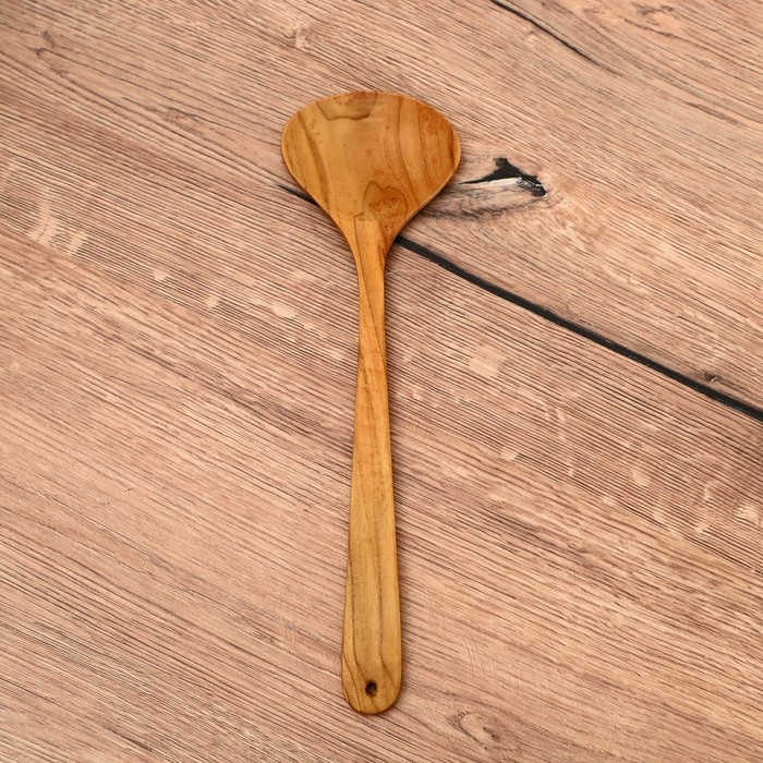 Половник 30 см, тиковое дерево Половник 30 см, тиковое дерево