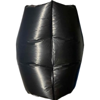 Мешки для мусора ПВД 180л&nbsp;30мкм 50шт/уп черный