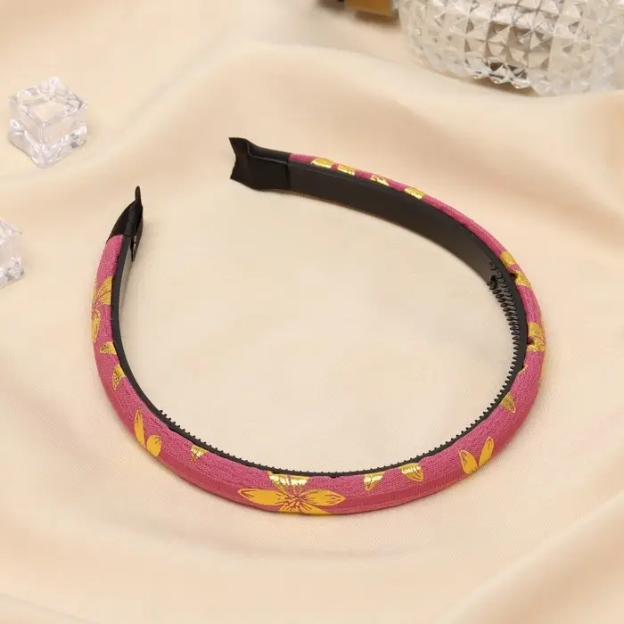 Ободок для волос «Ширли», цветы, 1 см, МИКС Ободок для волос «Ширли», цветы, 1 см, МИКС