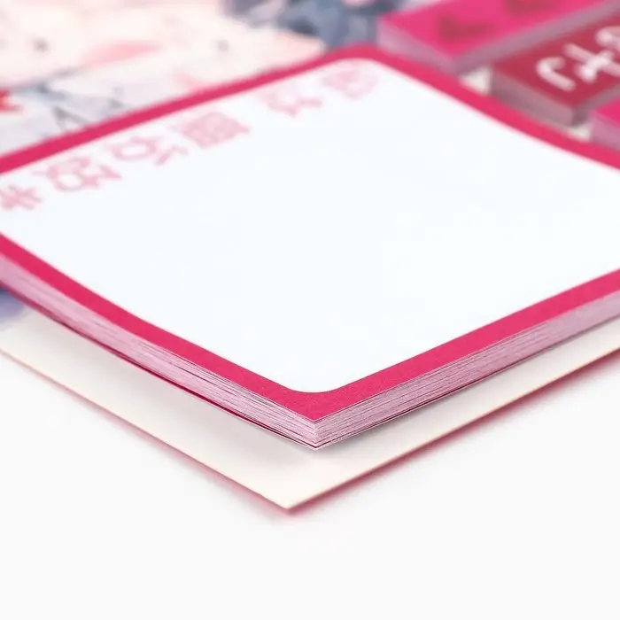 Стикеры &laquo;Аниме девочка с кошкой&raquo;, 5 блоков, 30 л.