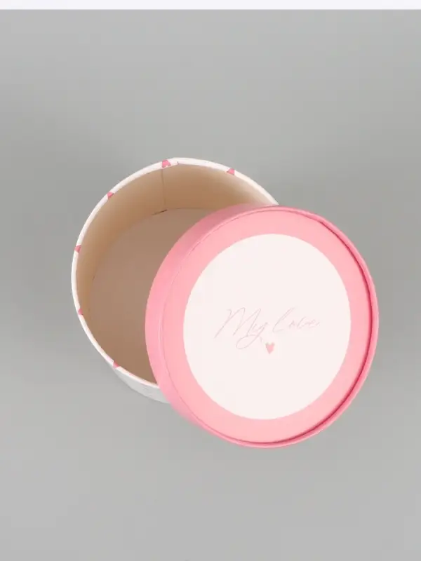 Набор шляпных коробок 2 в 1 &laquo;Сердце&raquo;, 12&times;12 см, 15&times;15 см