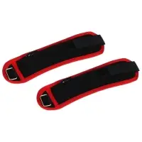Утяжелители на запястье ONLYTOP, 2 шт. &times; 200 г, цвет красный