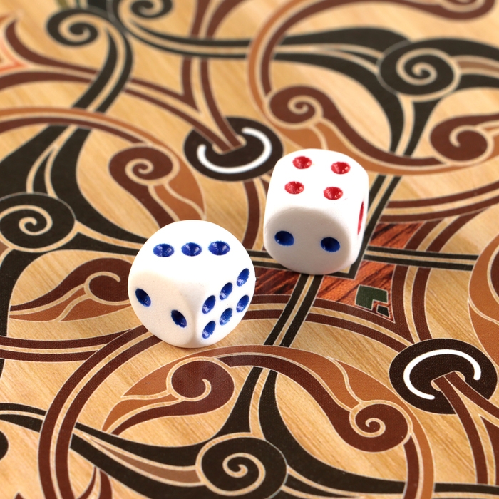 Нарды деревянные большие, с шашками Нарды деревянные большие, с шашками "Маркетри-21", настольная игра, 60 х 60 см