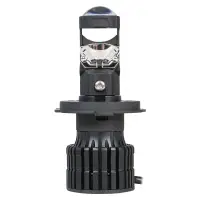 Лампа светодиод. H4 LED LENS, 50Вт, 6800Лм (3400Лм x 2), 6500К, 12/24В, кмпл. 2 шт.