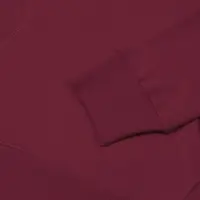 Толстовка с капюшоном унисекс Hoodie, бордовая, размер XS