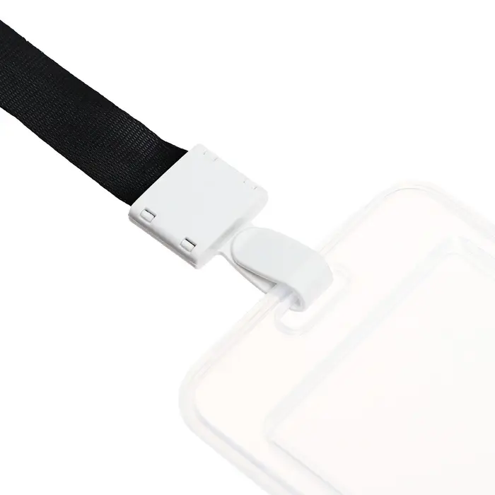 Бейдж - карман вертикальный, прозрачный, пластиковый, внешний размер 112×68 мм, внутренний размер 85×54 мм, лента 80×1.5 см Бейдж - карман вертикальный, прозрачный, пластиковый, внешний размер 112×68 мм, внутренний размер 85×54 мм, лента 80×1.5 см