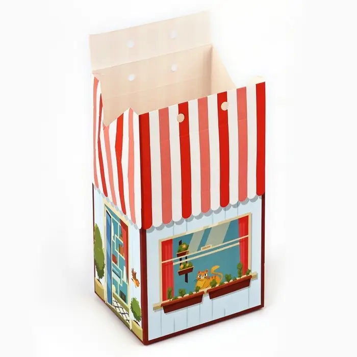 Коробка для сладостей &laquo;Домик&raquo;, 8 х 10 х 16 см