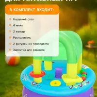 Стол надувной Bestway &laquo;Лаборатория веселья&raquo;, 76&times;76&times;86 см, от 1.5 лет, 52573