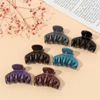 Краб для волос "Джастин" зубчики, 6,5 см, микс Краб для волос "Джастин" зубчики, 6,5 см, микс