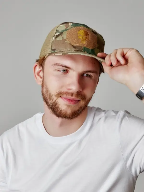 Кепка тактическая Storm tactic с липучкой, сеткой, мультикам