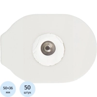 Электроды для ЭКГ однораз.50х36мм, пена, универс. Fiab F9049/RU 50шт/уп