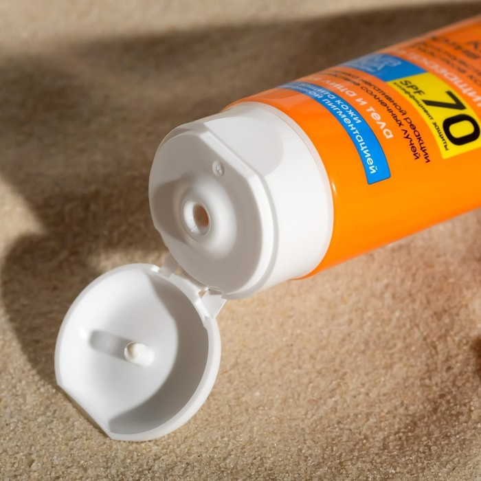 Крем против загара для фоточувствительных участков кожи Биокон Крем против загара для фоточувствительных участков кожи Биокон "Ультразащита" spf 70, 75 мл