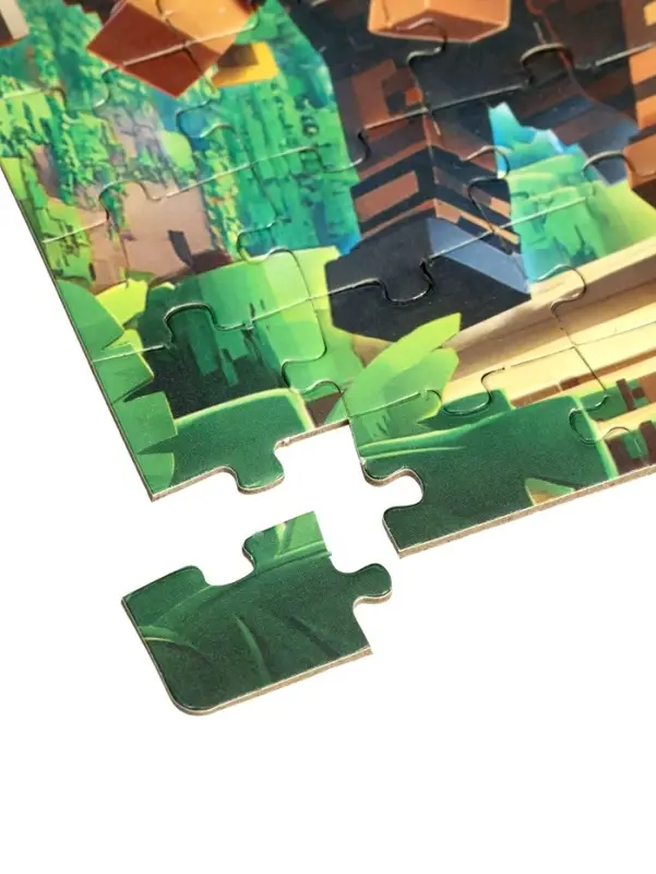 Пазл в рамке &laquo;Мир пикселей&raquo;, 54 детали