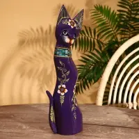 Сувенир "Кошка" албезия 50 см Сувенир "Кошка" албезия 50 см