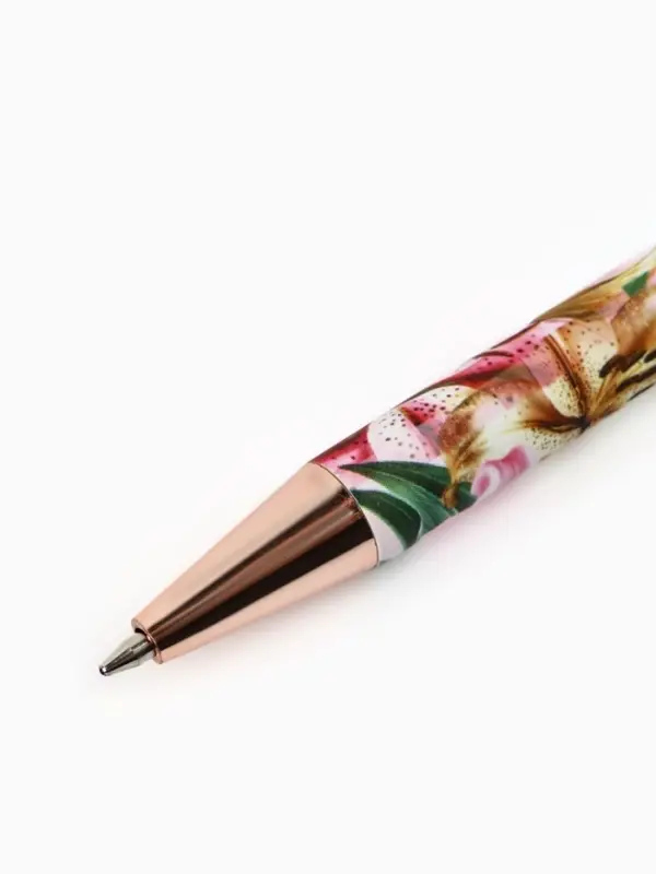 Ручка шариковая, синяя паста, 0.7 мм, пластик, автоматическая &laquo;Любимому учителю&raquo;