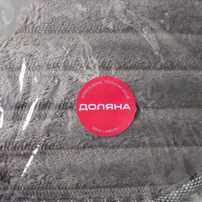 Чехол на сиденье для унитаза на липучках Доляна «Плюша», 37×42 см, цвет МИКС Чехол на сиденье для унитаза на липучках Доляна «Плюша», 37×42 см, цвет МИКС