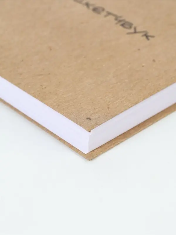 Скетчбук в твердой обложке А6, 80 л. 100 г/м "Крафт"