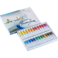 Краски акварельные Белые ночи 24цв х 10мл в наб., коррекс 19411228