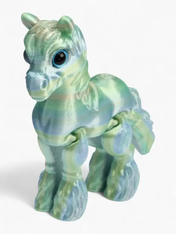 3Д - печатная игрушка &laquo;Лошадка&raquo;, подвижная, цвет МИКС