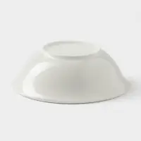 Тарелка глубокая Доляна White Label, 950 мл, d=20 см, фарфор, белая