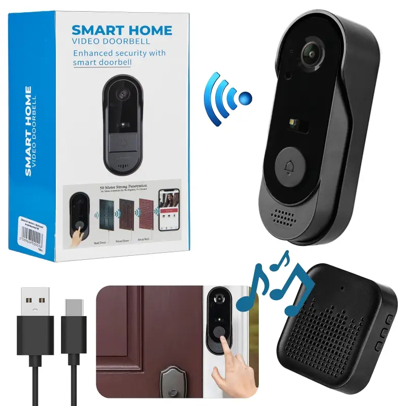 Дверной звонок с функцией видеовызова M9 Дверной звонок с функцией видеовызова M9