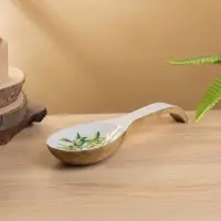 Подставка под ложку &laquo;Лимоны&raquo;, 25.5&times;9&times;3.8 см, дерево манго